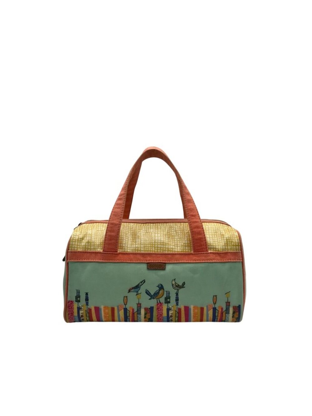 Fossil Multicolored Canvas Cosmetic Pouch